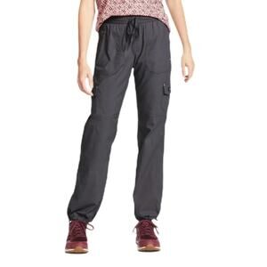 LL Bean Womens Large Granite Vista Camp Straight Leg Cargo Pants Gorpcore V4-11
